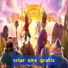 criar site gratis de jogos